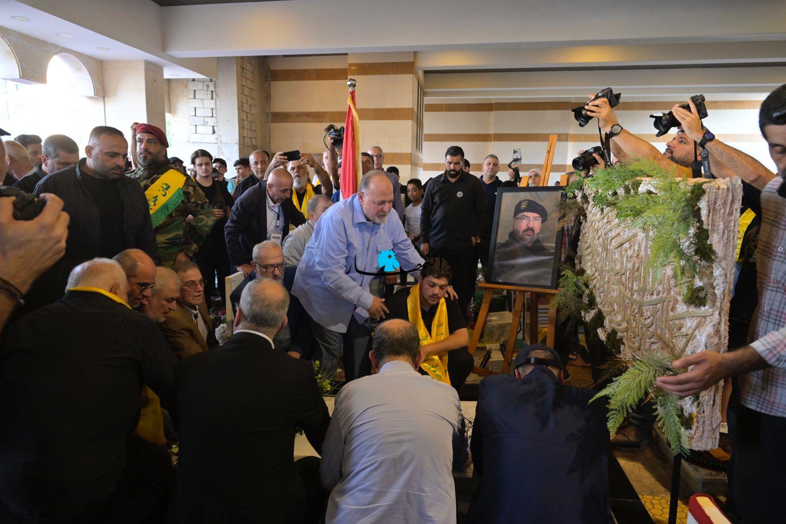 رعد في ذكرى أربعين فؤاد شكر: العدو مهزوم لا محالة (صور)